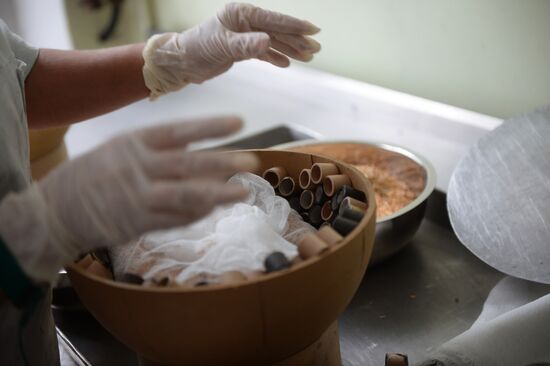 Производство пиротехники в Московской области