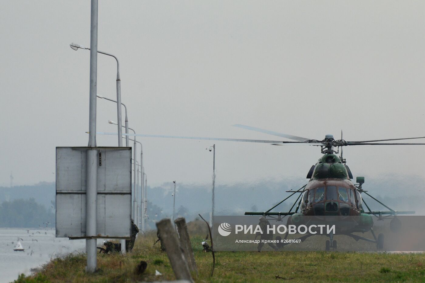 Мобилизационные учения на Новосибирском судоходном шлюзе