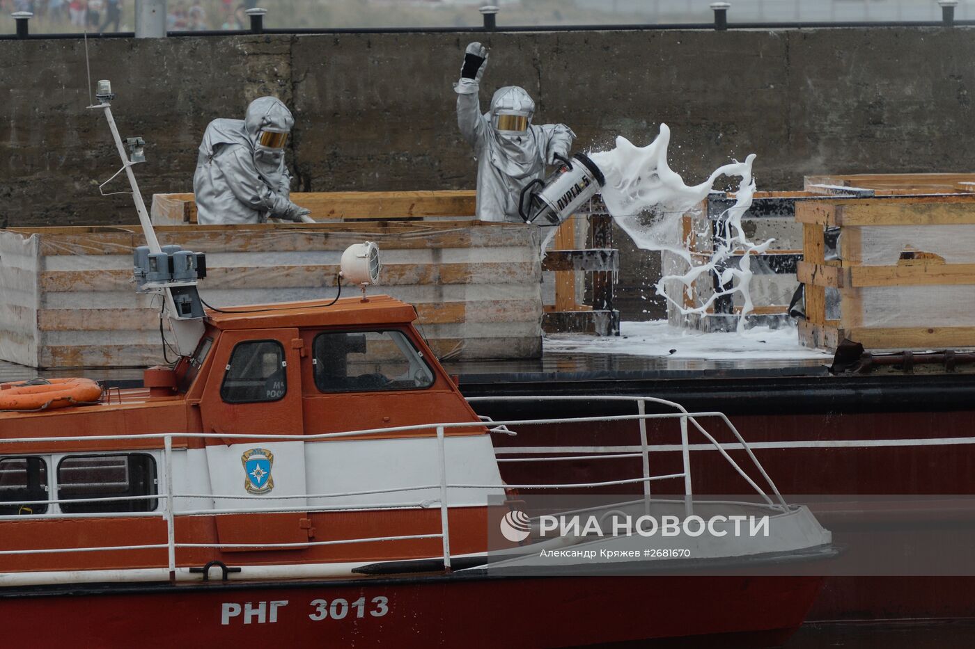 Мобилизационные учения на Новосибирском судоходном шлюзе