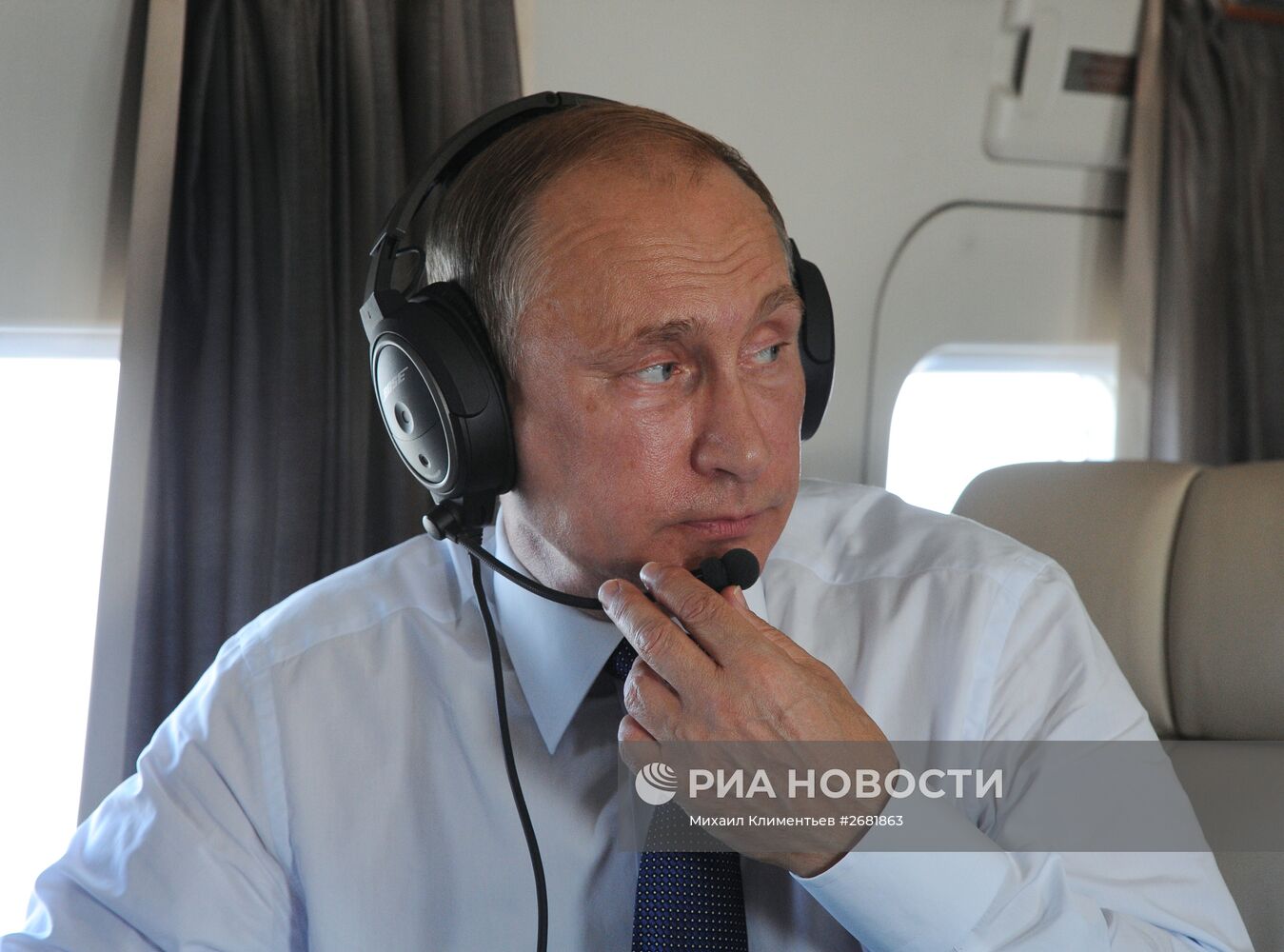 Рабочая поездка президента РФ В. Путина в Новороссийск