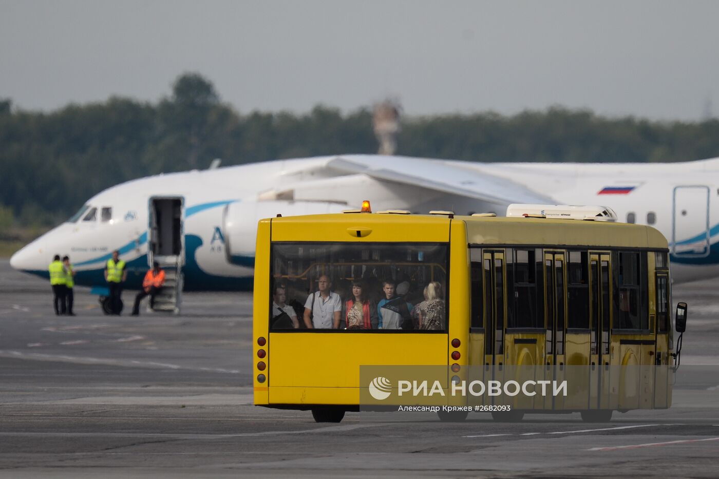 Международный аэропорт "Толмачёво" в Новосибирске