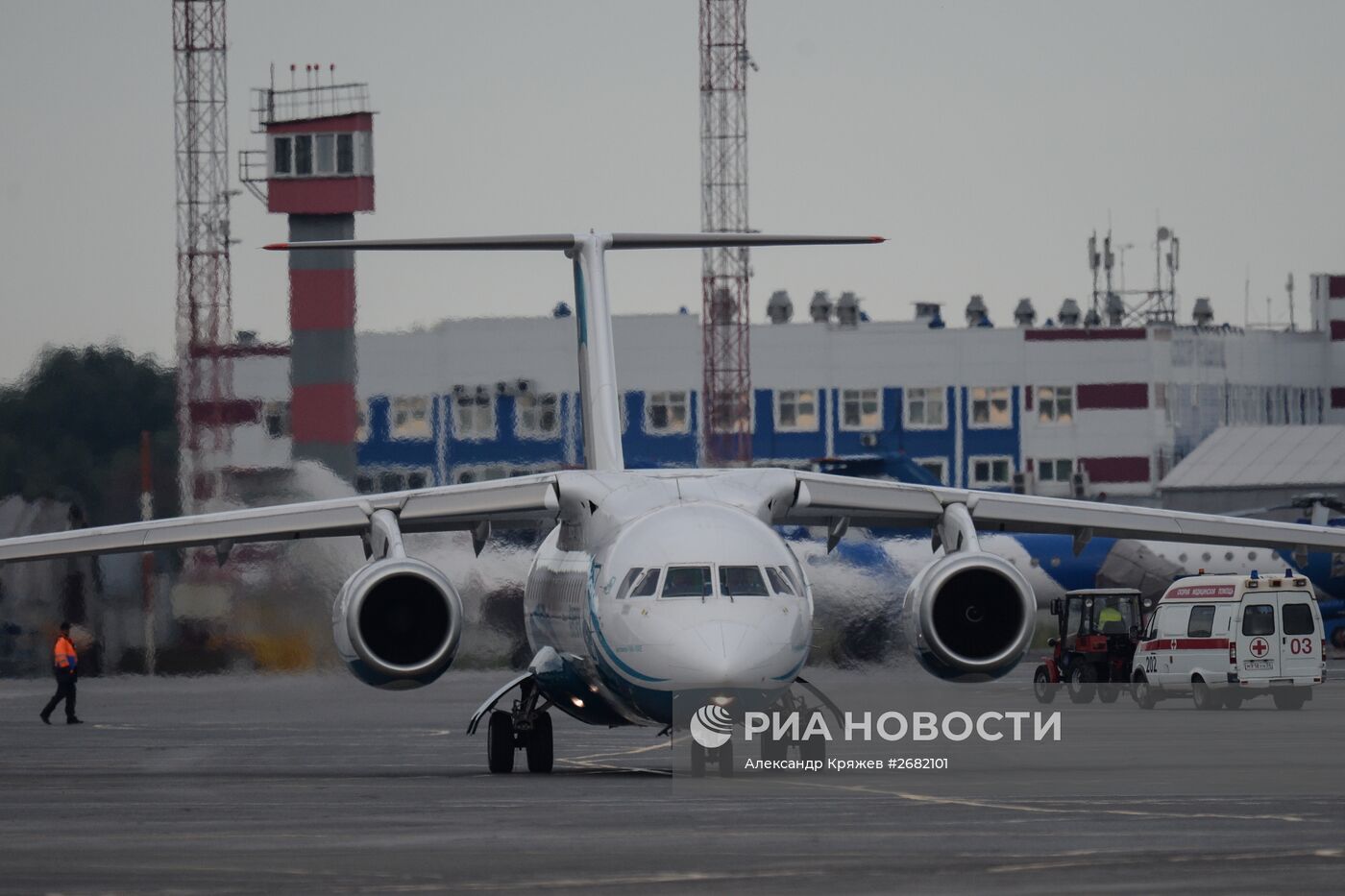 Международный аэропорт "Толмачёво" в Новосибирске