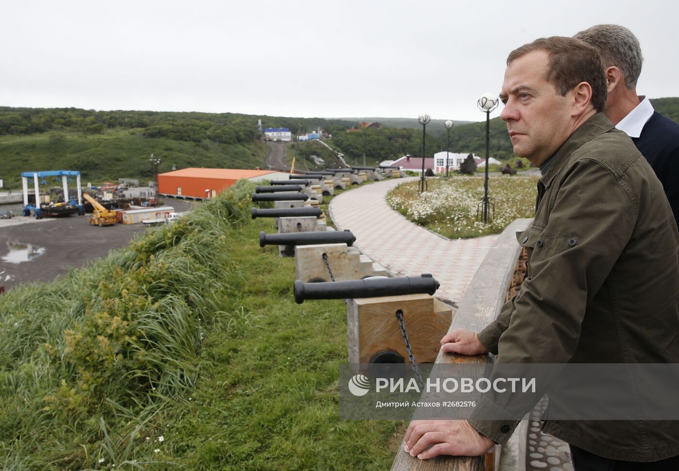 Рабочая поездка премьер-министра РФ Д.Медведева в ДФО. Курильские острова