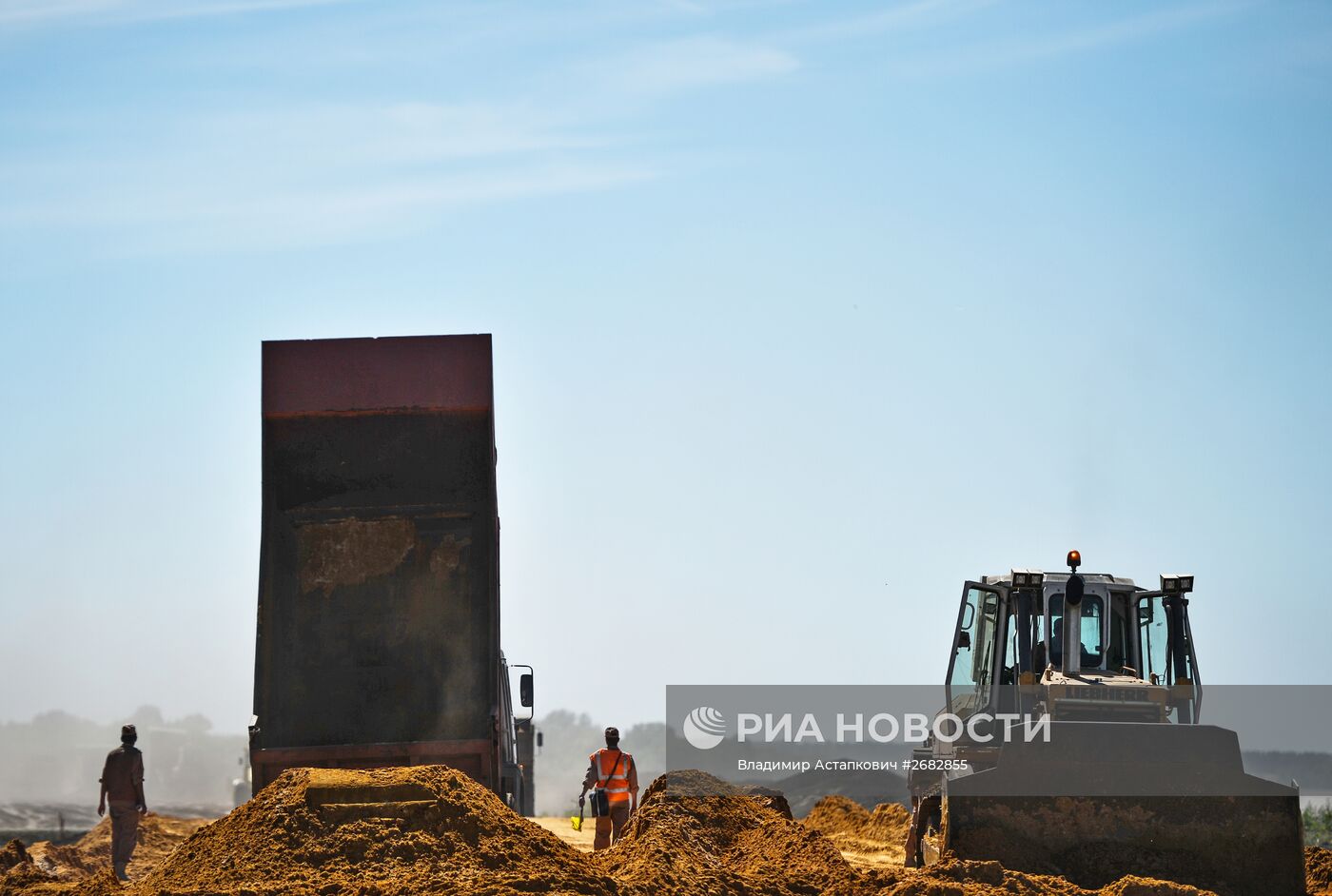 Строительство участка железной дороги Журавка – Миллерово в обход Украины