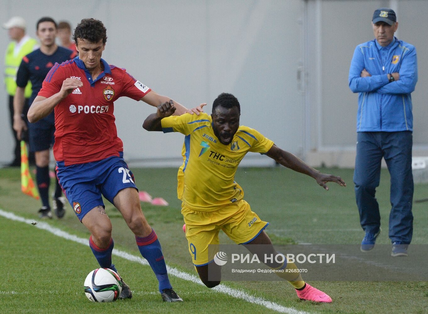 Футбол. РФПЛ. Матч ЦСКА - "Ростов"