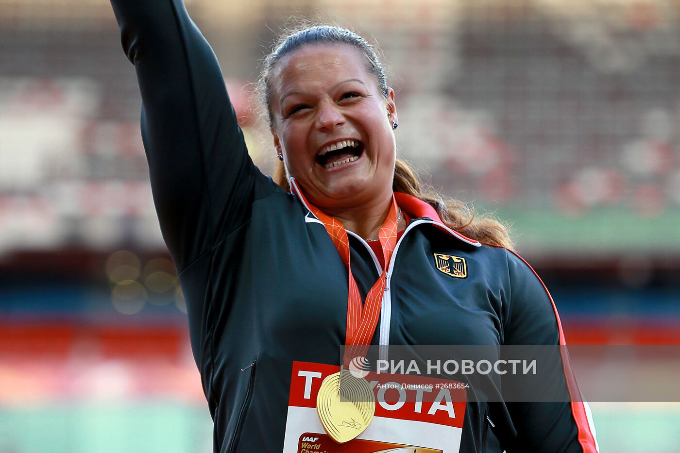 Легкая атлетика. Чемпионат мира 2015. Второй день