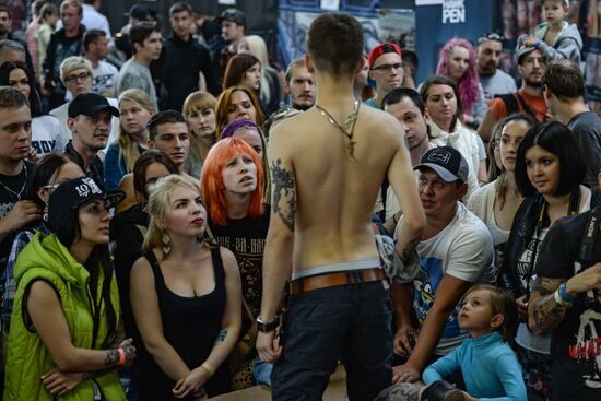 Фестиваль татуировок в Новосибирске