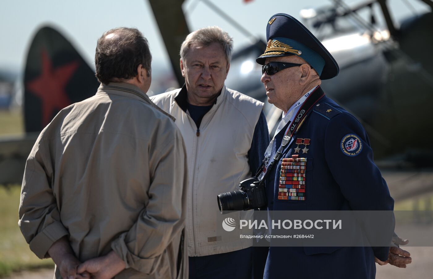 Открытие Международного авиационно-космического салона МАКС-2015