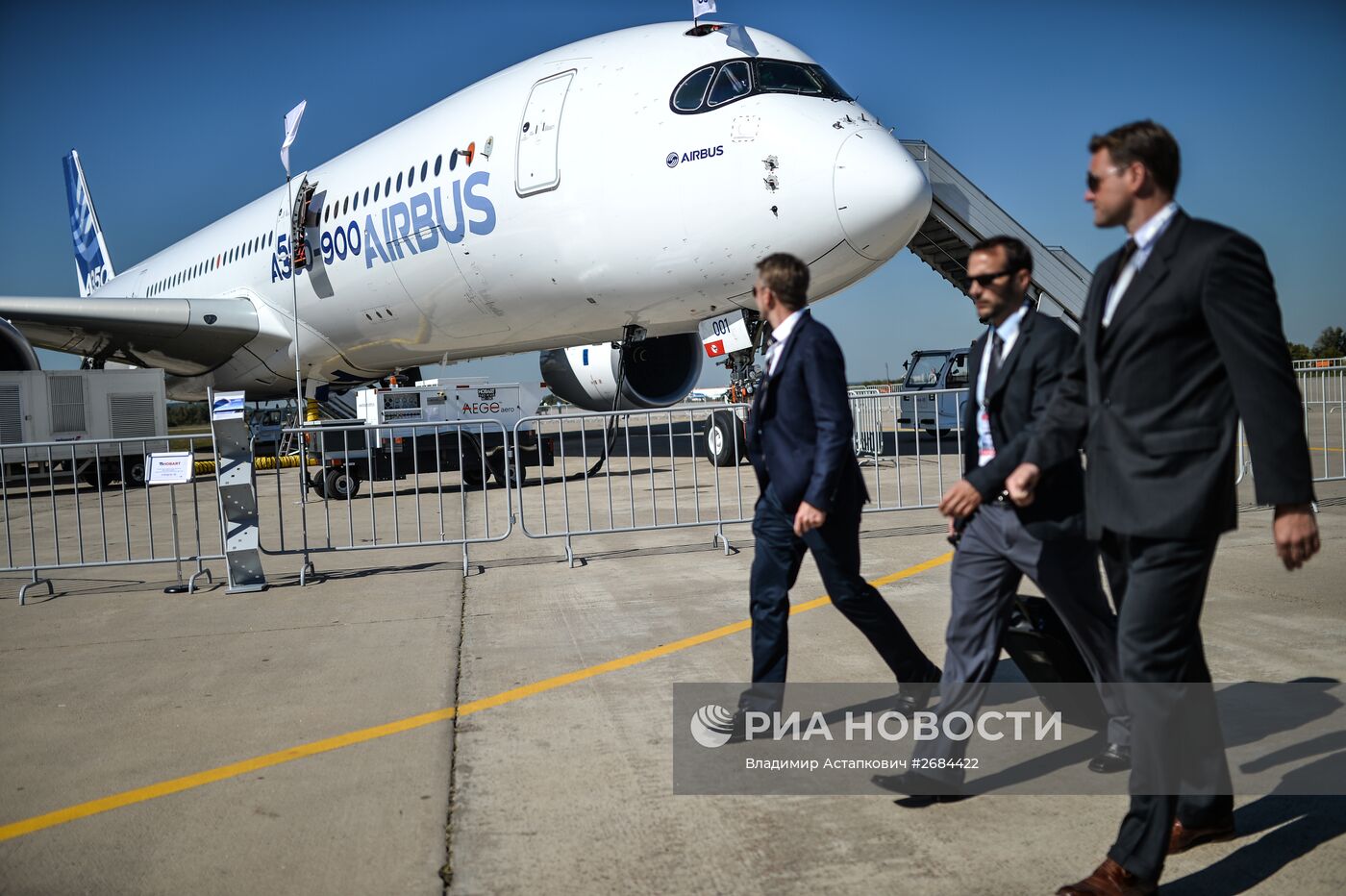 Открытие Международного авиационно-космического салона МАКС-2015