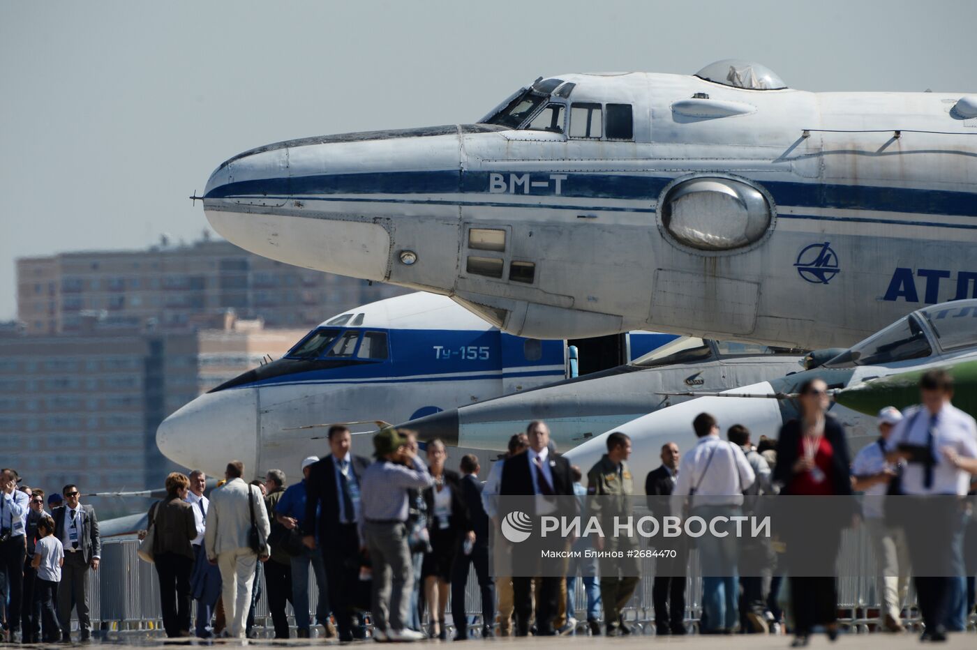 Открытие Международного авиационно-космического салона МАКС-2015