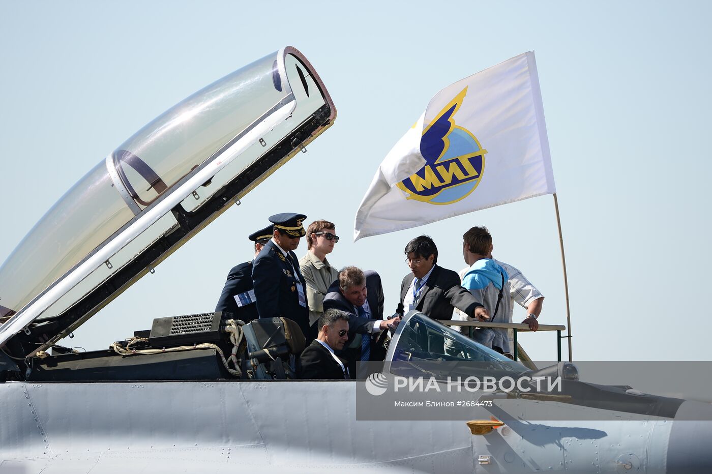 Открытие Международного авиационно-космического салона МАКС-2015