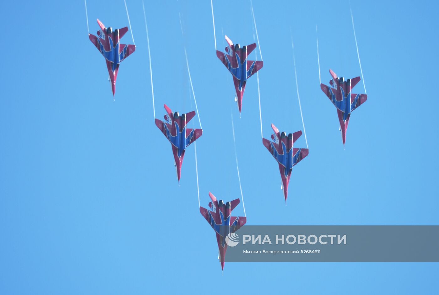 Открытие Международного авиационно-космического салона МАКС-2015