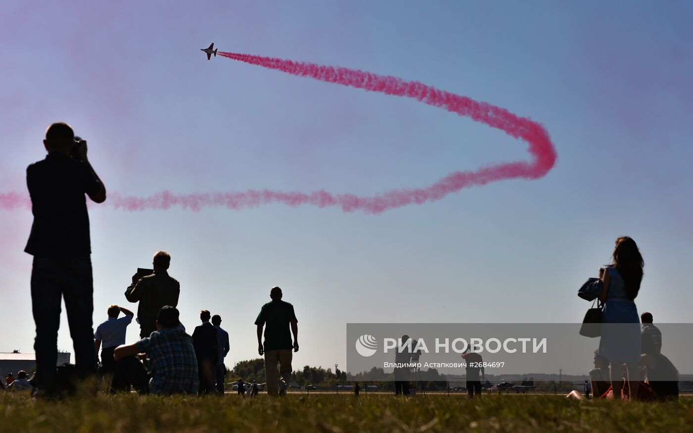 Открытие Международного авиационно-космического салона МАКС-2015