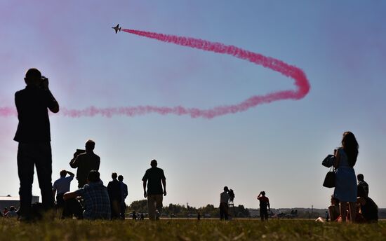 Открытие Международного авиационно-космического салона МАКС-2015