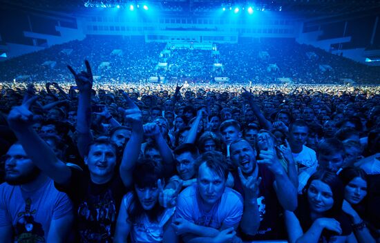 Концерт группы Metallica в Санкт-Петербурге