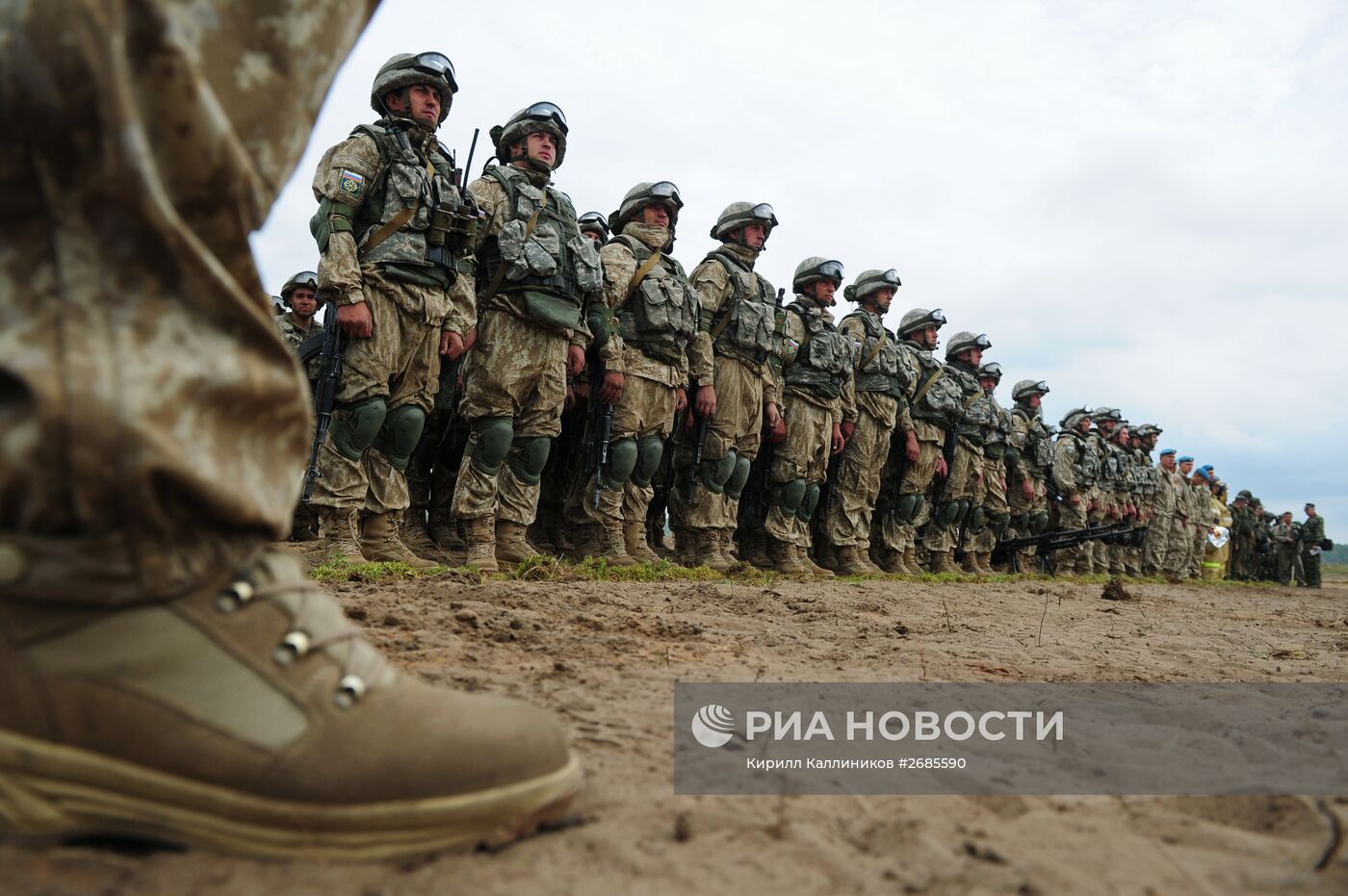 Совместные учения Коллективных сил оперативного реагирования (КСОР) ОДКБ "Взаимодействие-2015"