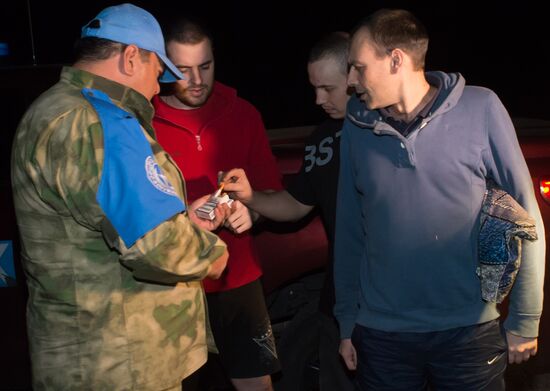 Обмен пленными в Донецкой области