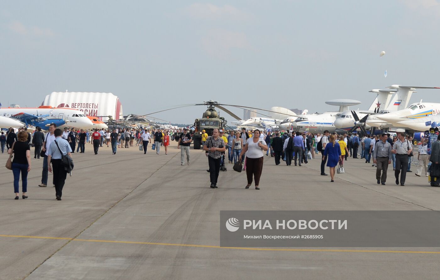 Международный авиационный - космический салон МАКС 2015. День третий