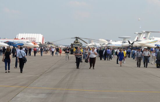 Международный авиационный - космический салон МАКС 2015. День третий