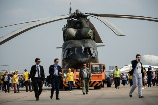 Международный авиационный - космический салон МАКС 2015. День третий