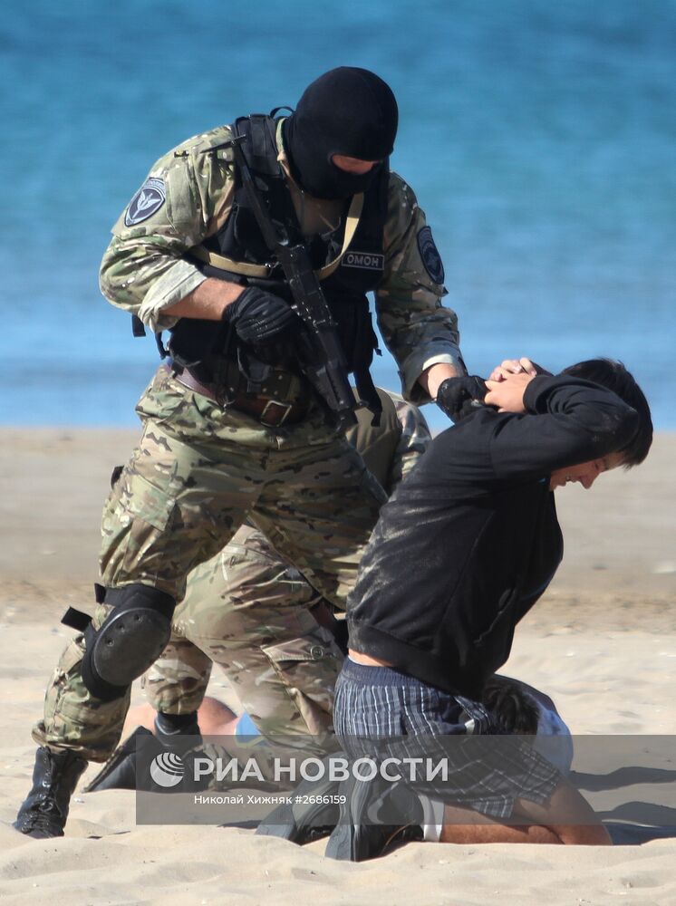 Акция "Курорт – 2015. Кубань – территория безопасности" в Краснодарском крае
