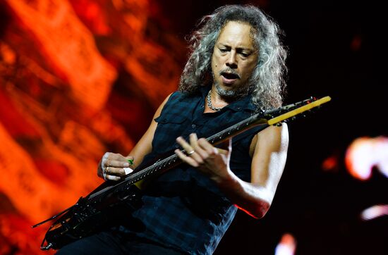 Концерт группы Metallica в Москве