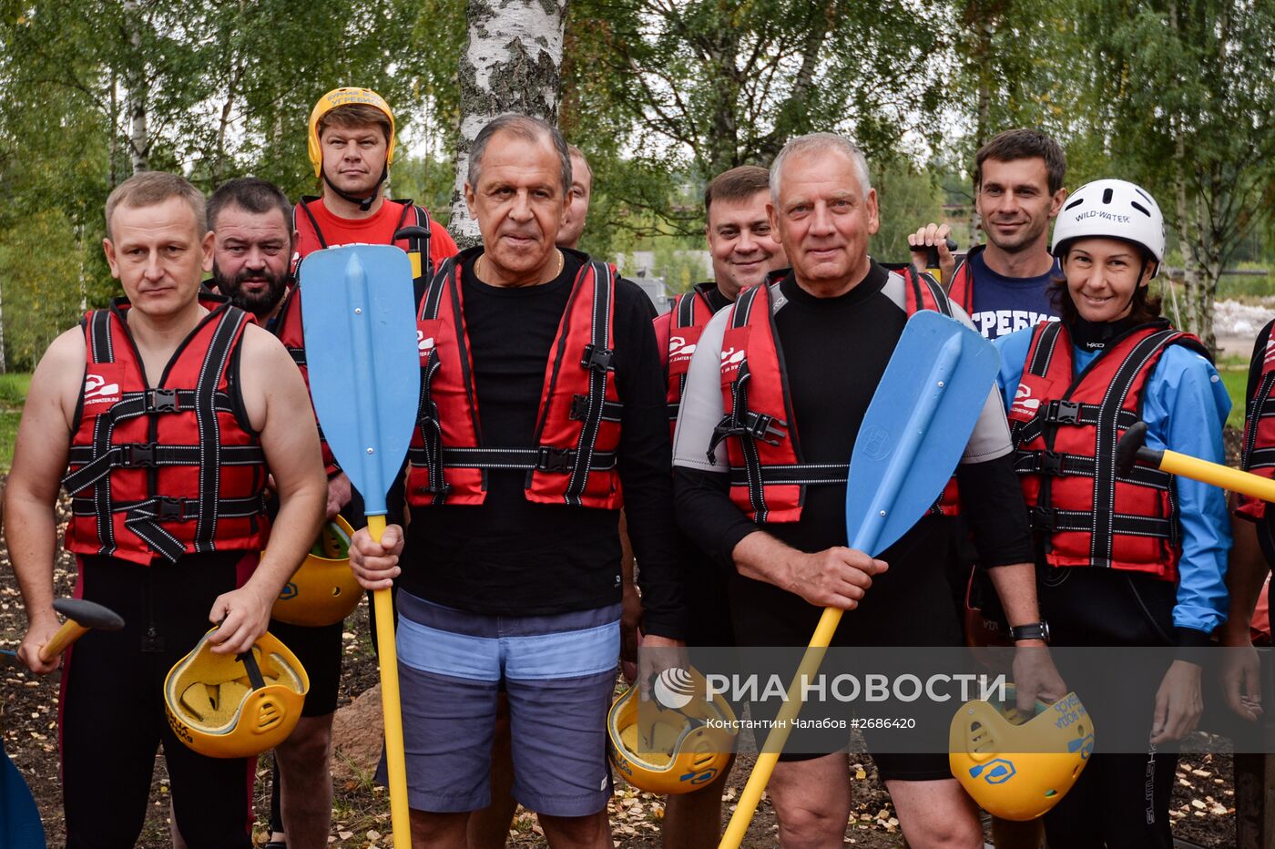 Открытие Регионального Центра гребного слалома в Новгородской области