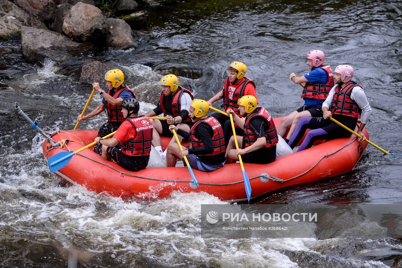 Открытие Регионального Центра гребного слалома в Новгородской области