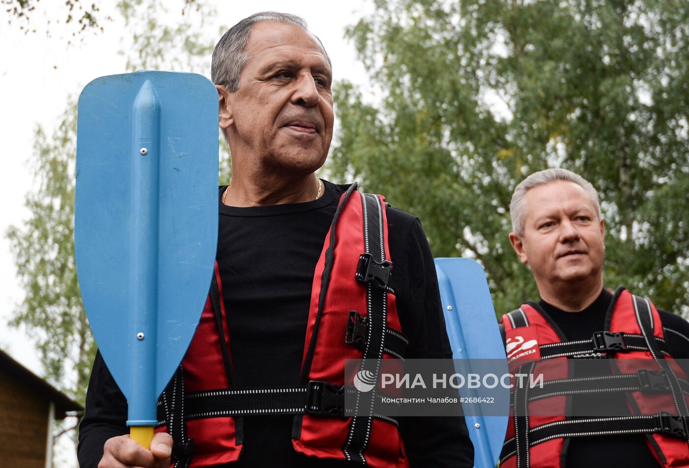 Открытие Регионального Центра гребного слалома в Новгородской области