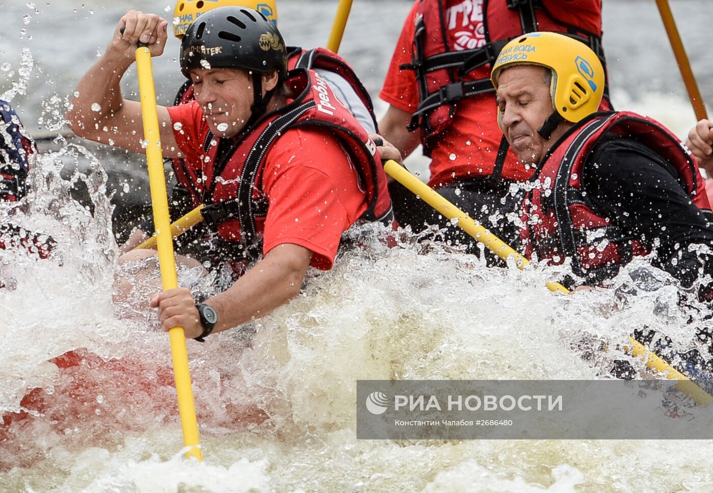 Открытие Регионального Центра гребного слалома в Новгородской области