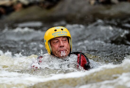Открытие Регионального Центра гребного слалома в Новгородской области