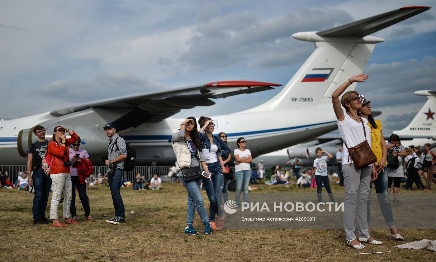 Международный авиационный-космический салон МАКС 2015. День четвертый