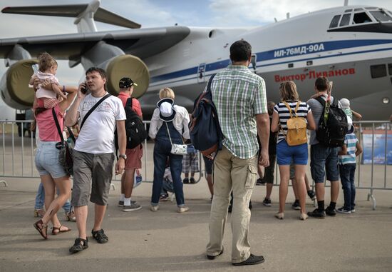 Международный авиационный-космический салон МАКС 2015. День четвертый