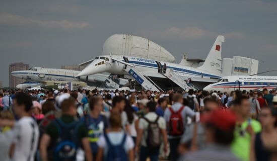 Международный авиационный-космический салон МАКС 2015. День четвертый