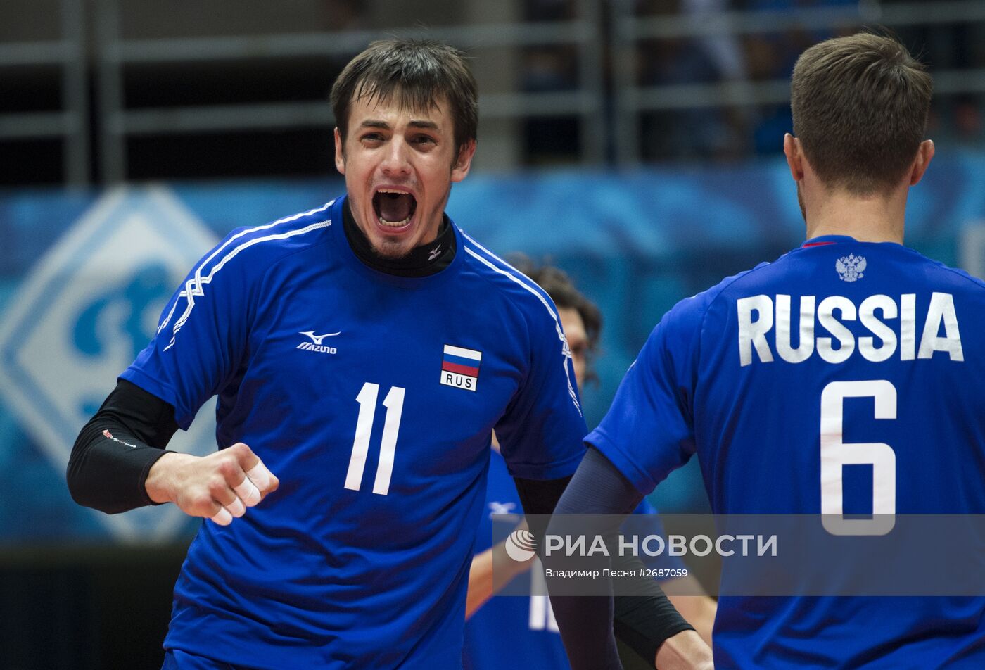 Волейбол. Товарищеский матч. Россия - Иран