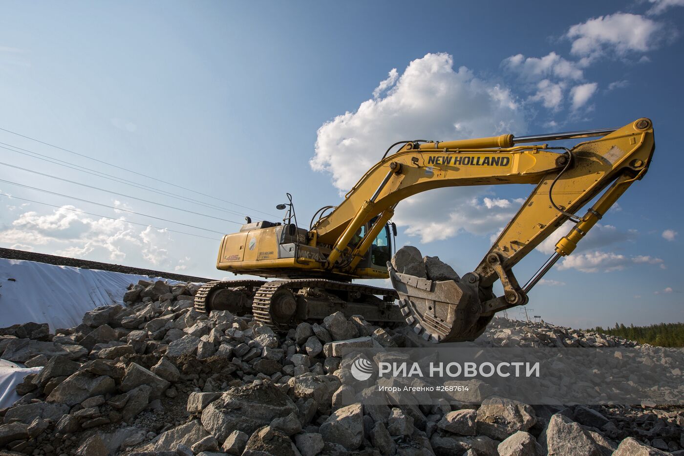 Строительство БАМа-2 в Амурской области | РИА Новости Медиабанк