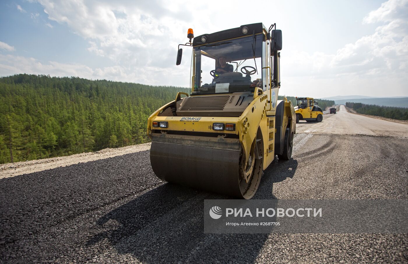 Реконструкция федеральной трассы "Лена" в Приамурье