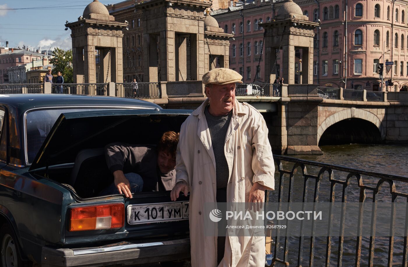 Съемки фильма режиссера А.Велединского "В Кейптаунском порту"