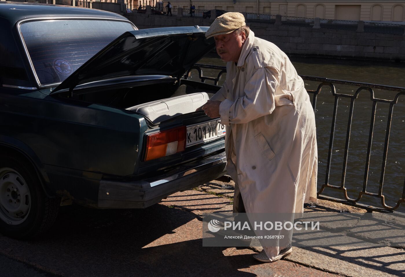 Съемки фильма режиссера А.Велединского "В Кейптаунском порту"