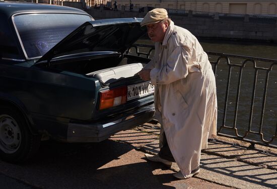 Съемки фильма режиссера А.Велединского "В Кейптаунском порту"