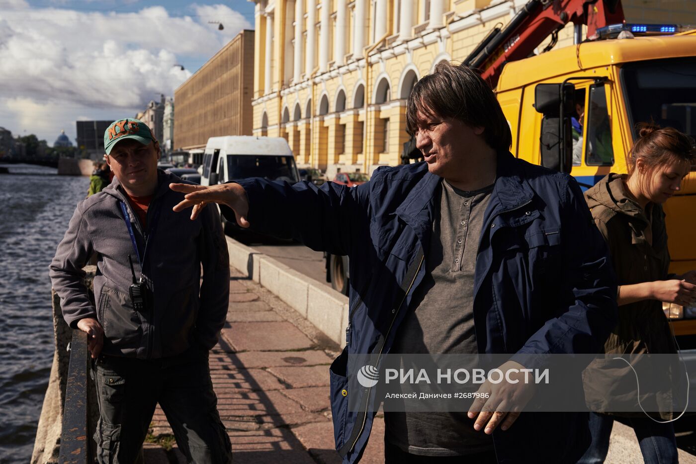 Съемки фильма режиссера А.Велединского "В Кейптаунском порту"