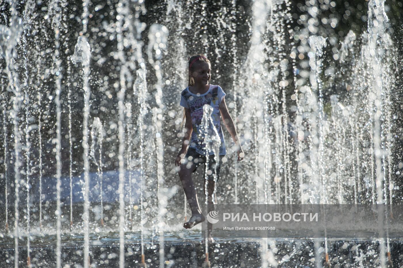 Праздничные мероприятия, посвященные Дню города и Дню шахтера в Донецке