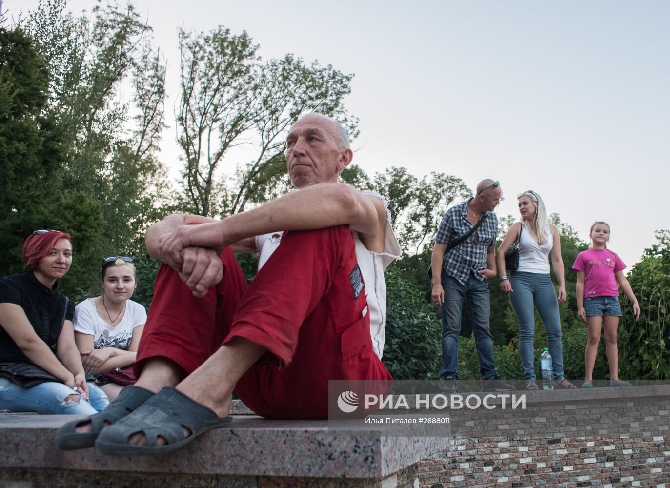 Праздничные мероприятия, посвященные Дню города и Дню шахтера в Донецке