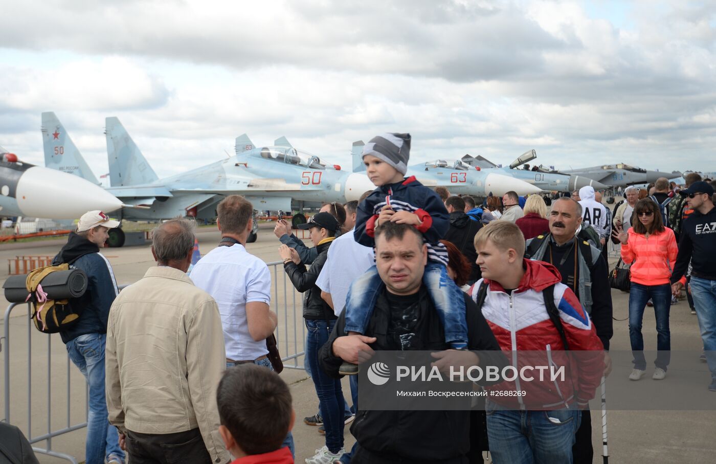 Закрытие Международного авиационного-космического салона МАКС 2015