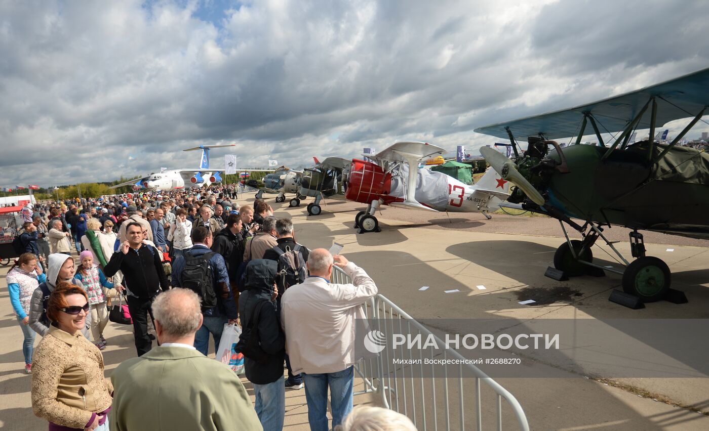 Закрытие Международного авиационного-космического салона МАКС 2015