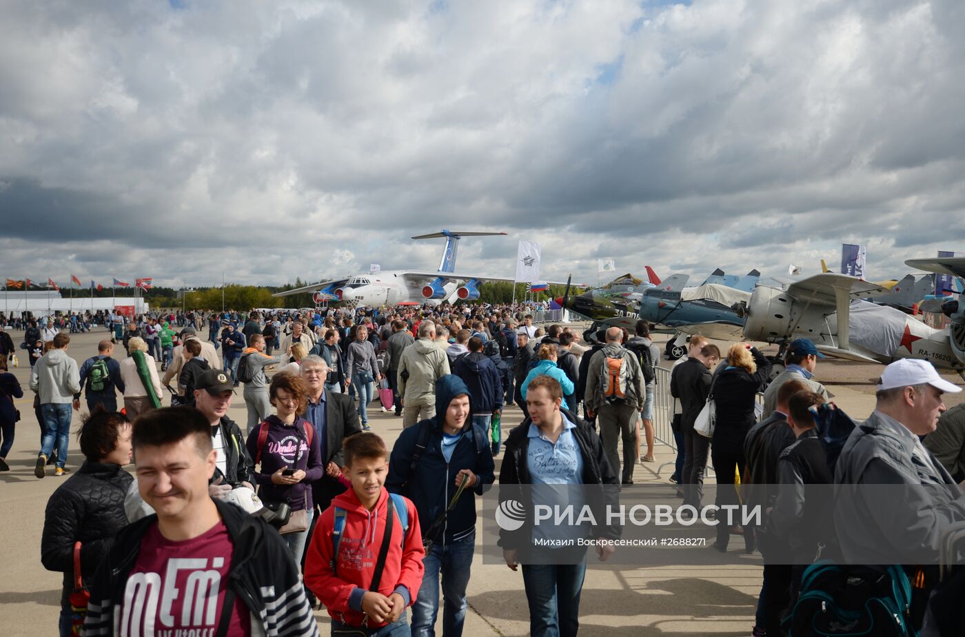 Закрытие Международного авиационного-космического салона МАКС 2015