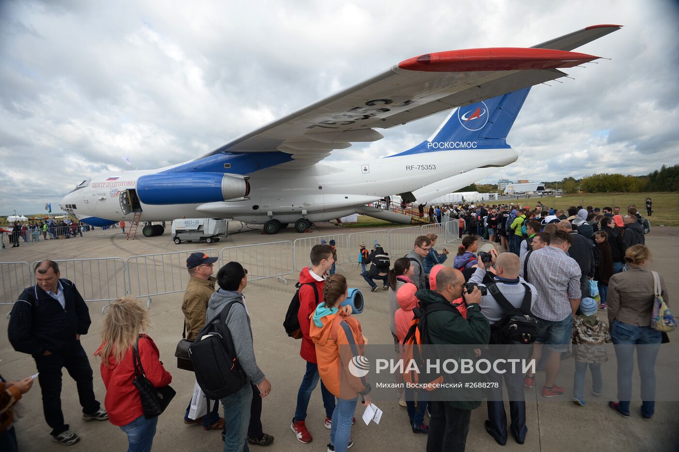 Закрытие Международного авиационного-космического салона МАКС 2015