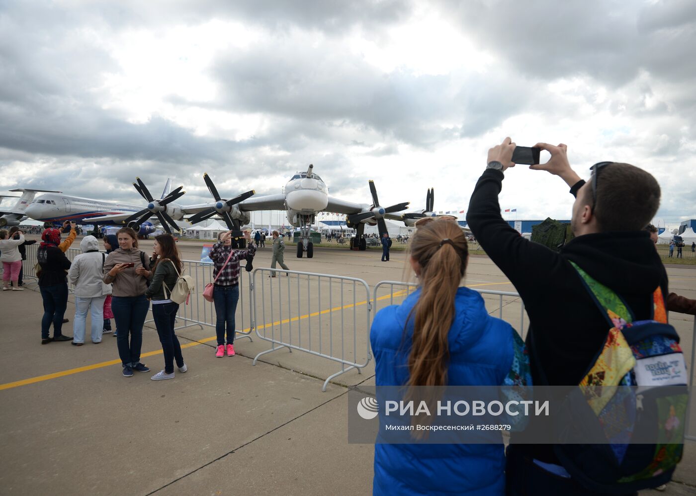 Закрытие Международного авиационного-космического салона МАКС 2015