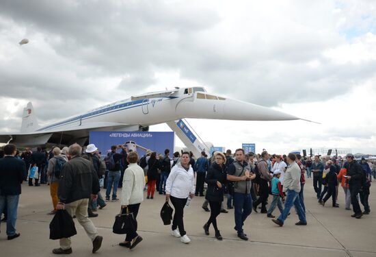 Закрытие Международного авиационного-космического салона МАКС 2015