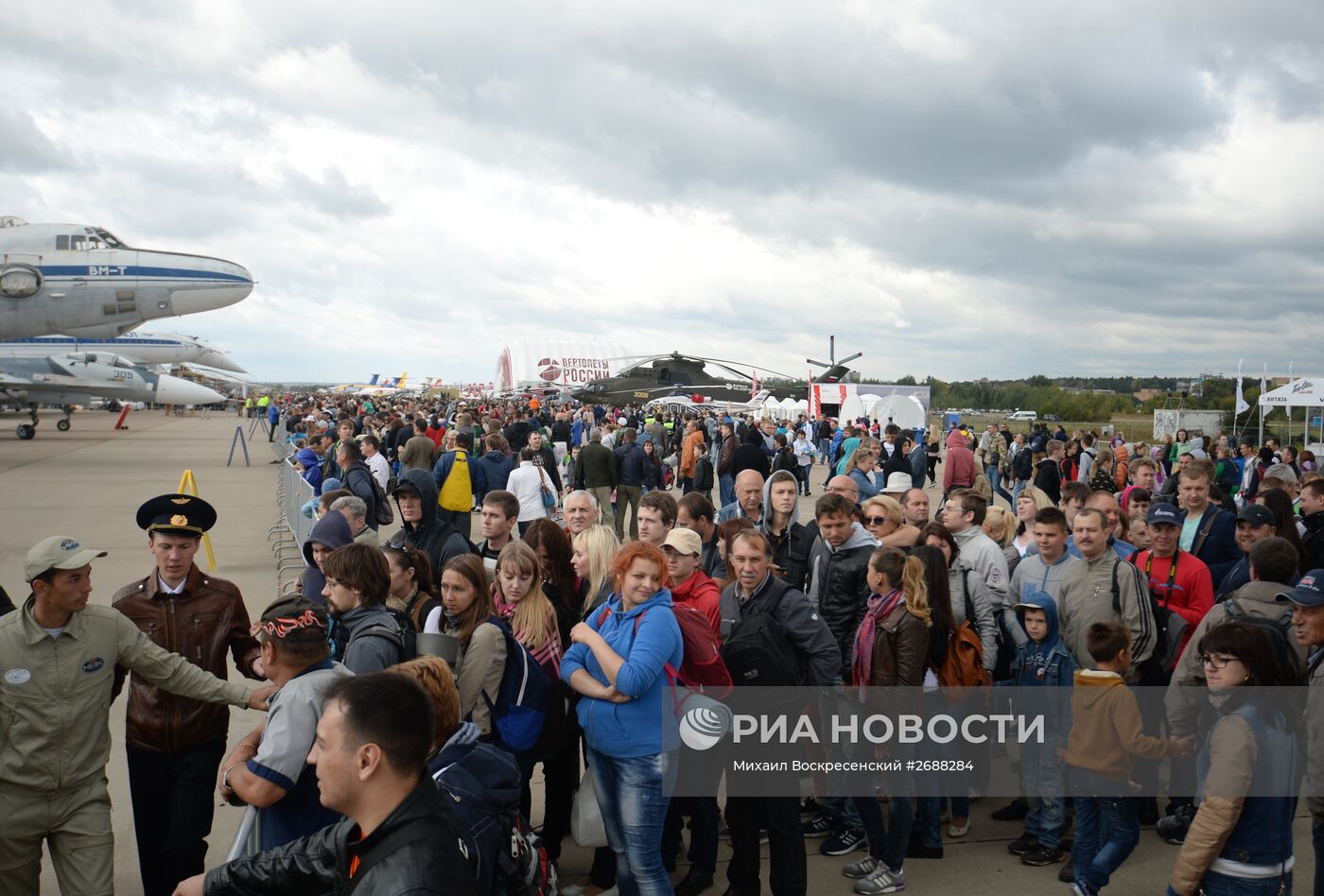 Закрытие Международного авиационного-космического салона МАКС 2015